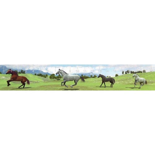 3D pravítko Galloping horses (Cválající koně)