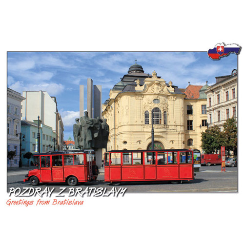pohľadnica Pozdrav z Bratislavy (Slovenská filharmónia)