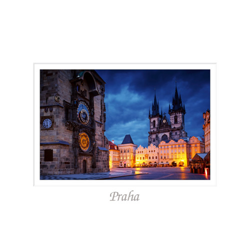 pohlednice Praha IV
