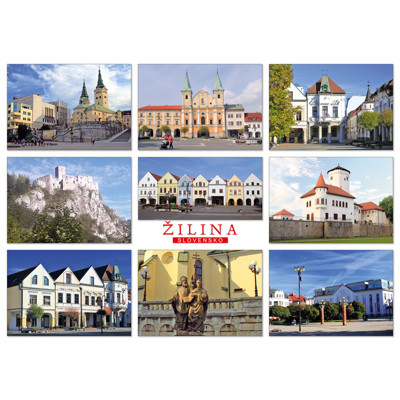 postcard Žilina b135