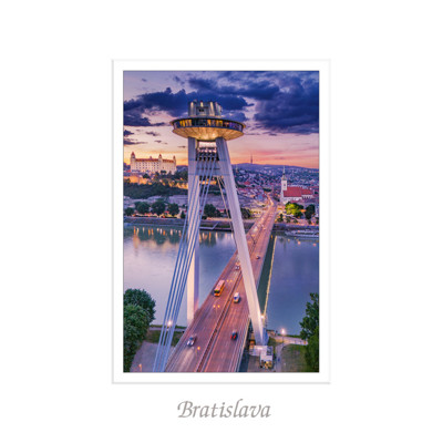 postcard Bratislava LV