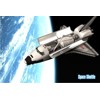 3D pohľadnica Space Shuttle