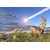 3D postcard End of dinosaurus