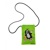 The neck bag 10x15 cm, Mole, green