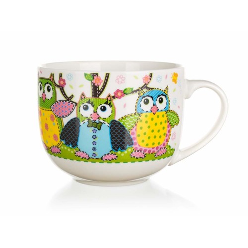 Mug Jumbo OWLS 500ml (Happy owls)