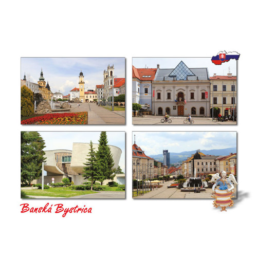 postcards Banská Bystrica b91