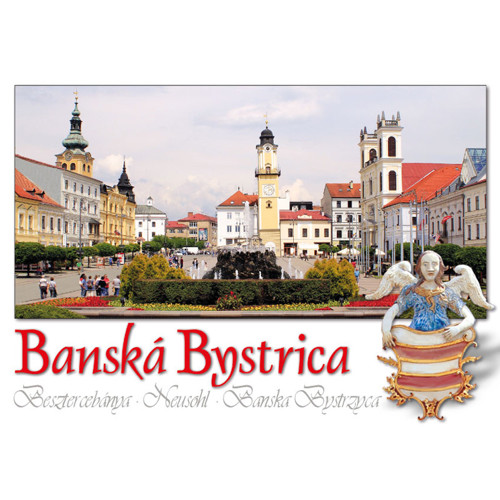 Banská Bystrica - 10 postcards (folding postcard book)