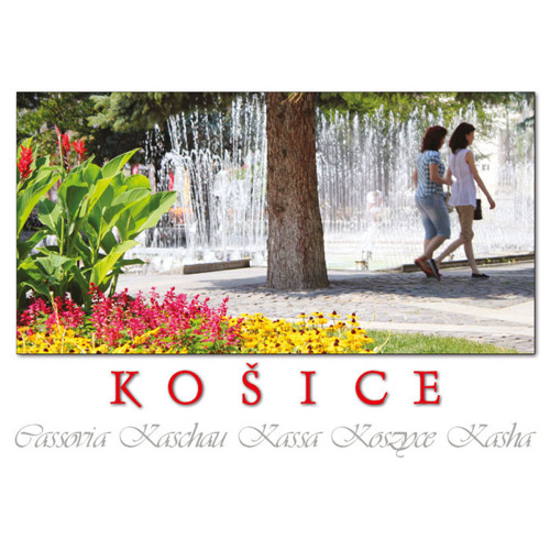 Košice - 10 pohlednic (leporelo)