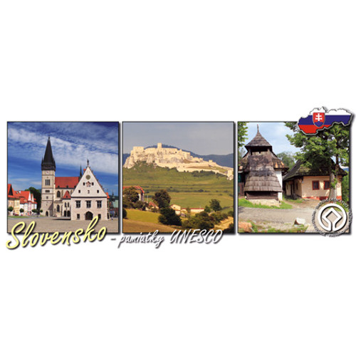magnetka Slovensko - památky UNESCO