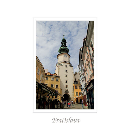 postcard Bratislava XXXII