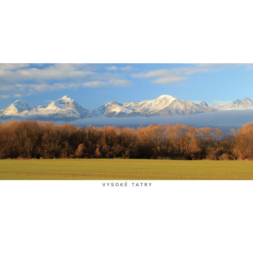 postcard High Tatras b47 (panorama)