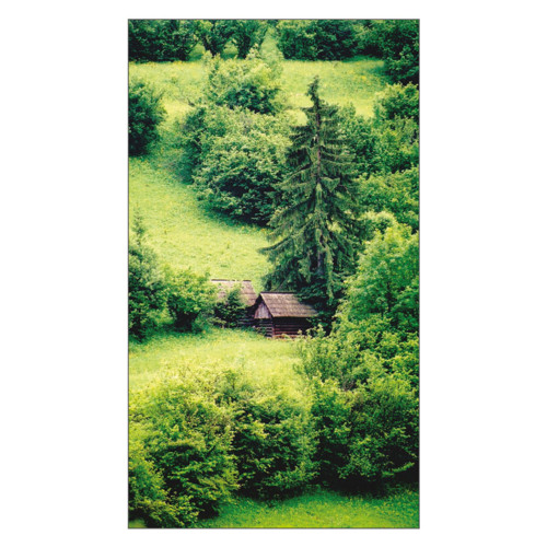 postcard Senníky (Hay-barn)