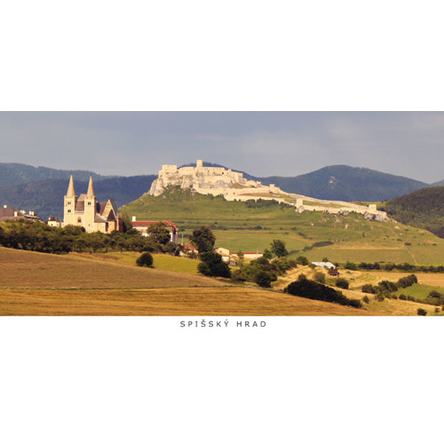 pohlednice Spišský hrad b66 (panoráma)