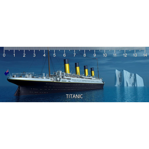 3D pravítko DEEP Titanic