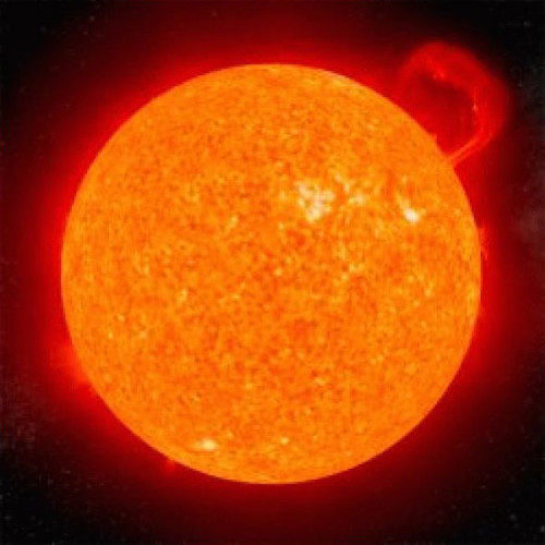 3D veľký štvorec - Sun (Slnko)