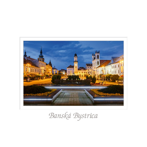 postcards Banská Bystrica III