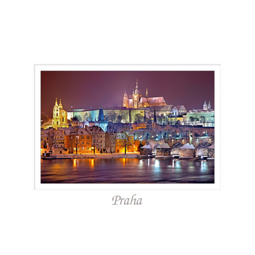 postcards Praha II (Prague II)
