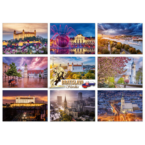 pohlednice Bratislava e20 (verze 2025)