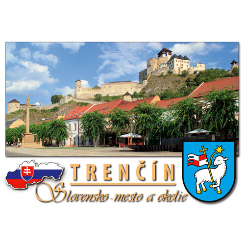 pohlednice Trenčín (erb)