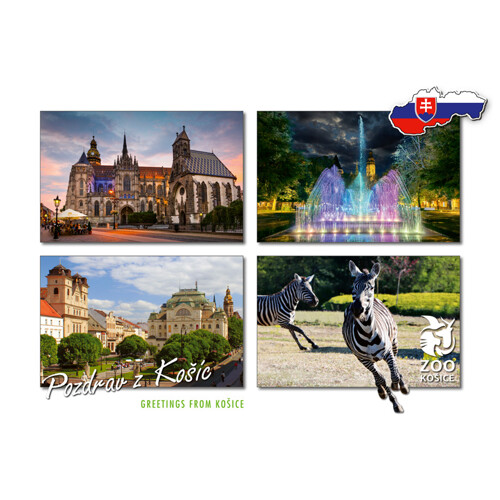 postcard Pozdrav z Košíc (GREETINGS FROM KOŠICE)