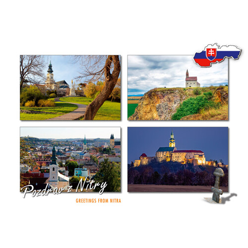postcard Pozdrav z Nitry (GREETINGS FROM NITRA)