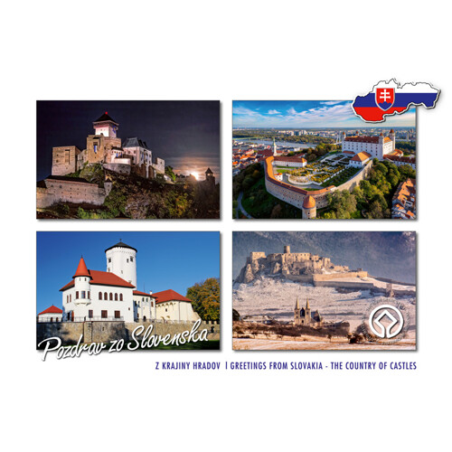 pohlednice Pozdrav zo Slovenska (Z KRAJINY HRADOV)