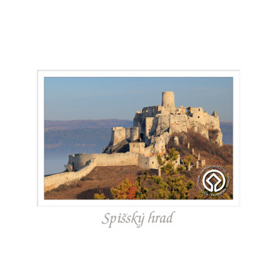 postcard Spišský hrad I (Spiš Castle I)
