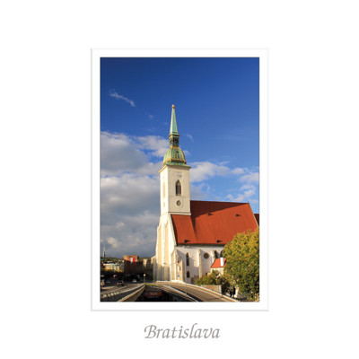 postcard Bratislava XL