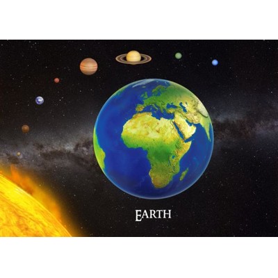 3D pohlednice Earth (Zem)
