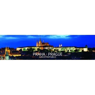 3D záložka PRAHA - PRAGUE (hrad)