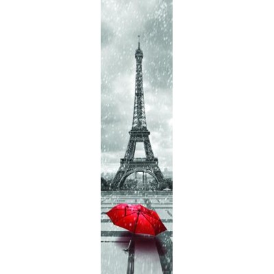 3D záložka Paris in red (Paříž)