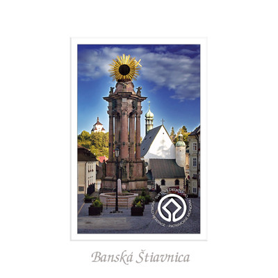 postcard Banská Štiavnica I