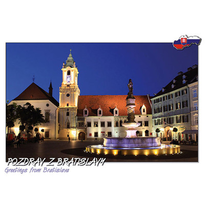 pohlednice Pozdrav z Bratislavy (Stará Radnice)