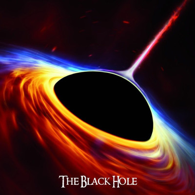 3D postcard (square) The Black Hole