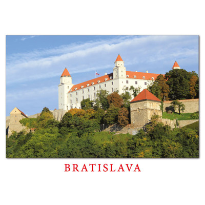 postcard Bratislava L (the castle)