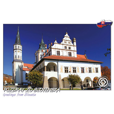 pohľadnica Pozdrav zo Slovenska ( Levoča 2020, Spiš)