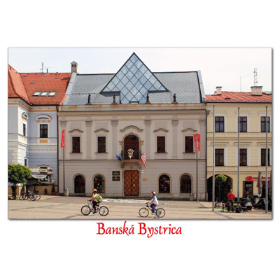 postcard Banská Bystrica L (Town Hall)