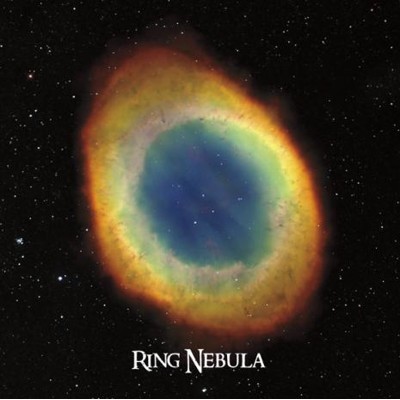 3D pohlednice (čtverec) Ring Nebula