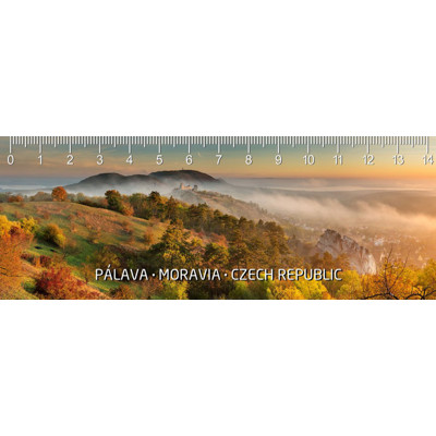 3D pravítko DEEP Pálava - Moravia - Czech Republic