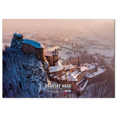 pohlednice Oravský hrad 2024