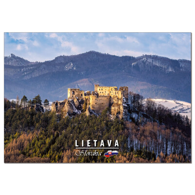 postcard Lietava 2025