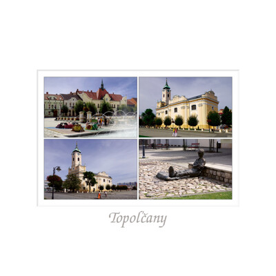 postcard Topoľčany I