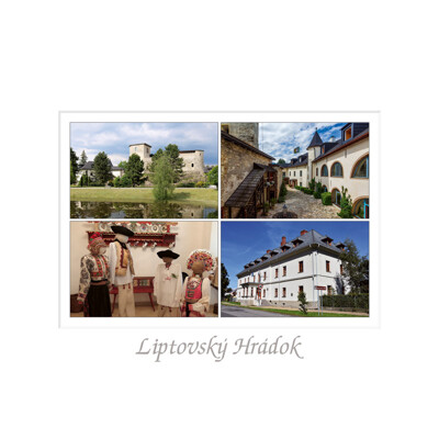 postcard Liptovský Hrádok I