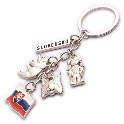 Keychain SLOVENSKO (SLOVAKIA )