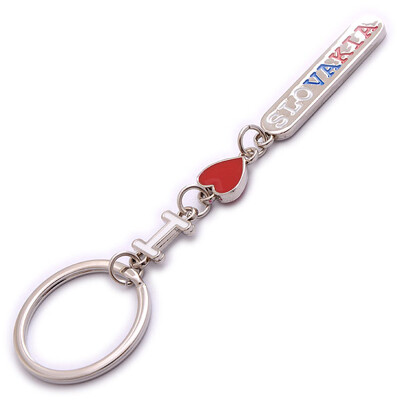 Keychain SLOVENSKO (I love SLOVAKIA)