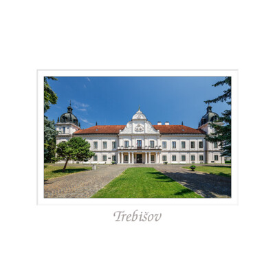 postcard Trebišov I (town hall)