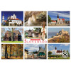 postcard Slovakia - UNESCO monuments (large, A5)