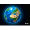 3D postcard La Tierra (Earth)