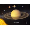 3D postcard Saturn