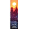 3D záložka PRAHA - PRAGUE (slunce)